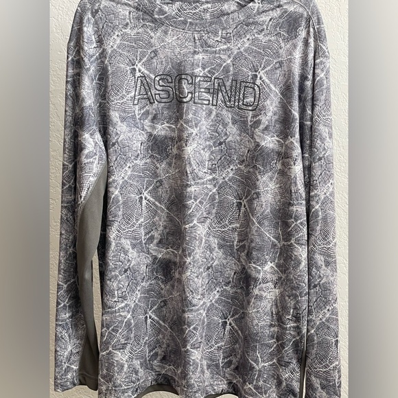 Mens’s Ascend (Bass Pro Shop? Long sleeve Fishing Shirt, Size Large - Picture 4 of 10